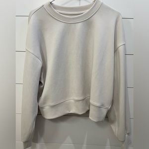 Lululemon softstreme perfectly oversized cropped crew